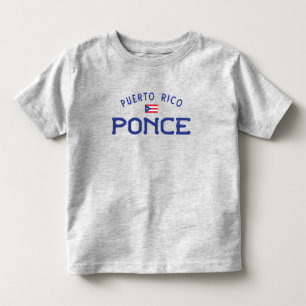 Distressed Ponce Puerto Rico Toddler T-Shirt
