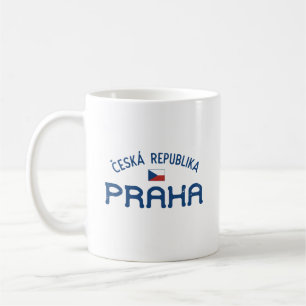 Distressed Prague Czech Republic (Praha) Coffee Mug