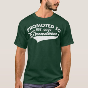 Distressed Promoted To Grandma T-Shirt