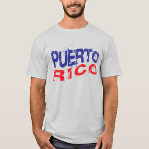 Distressed Puerto Rico Graphic T-Shirt