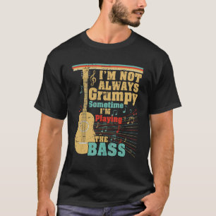 Distressed Quote Guitar Player Retro Music T-Shirt