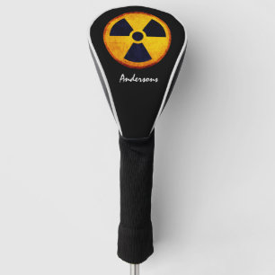 Distressed Radiation Symbol     Golf Head Cover
