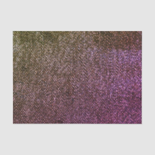 Distressed Red Denim Look Tissue Paper (Front)
