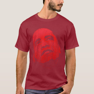 Distressed Red Obama TShirt