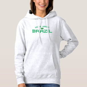 Distressed Rio de Janeiro Brazil Hoodie
