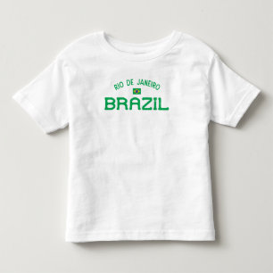 Distressed Rio de Janeiro Brazil Toddler T-Shirt