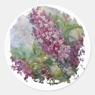 Distressed Round Stickers