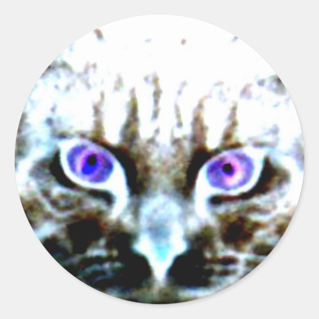 Distressed Round Stickers (Front)