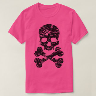 Distressed Skull and Crossbones T-Shirt