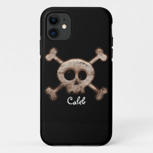 Distressed Skull & Bones Phone Case Cover
