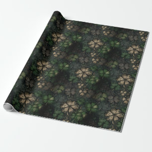 Distressed St. Patrick's Day Pattern Wrapping Paper