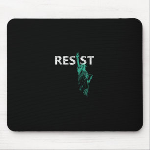 Distressed Statue Of Liberty Resist Mouse Mat