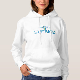 Distressed Stockholm Sverige (Sweden) Hoodie