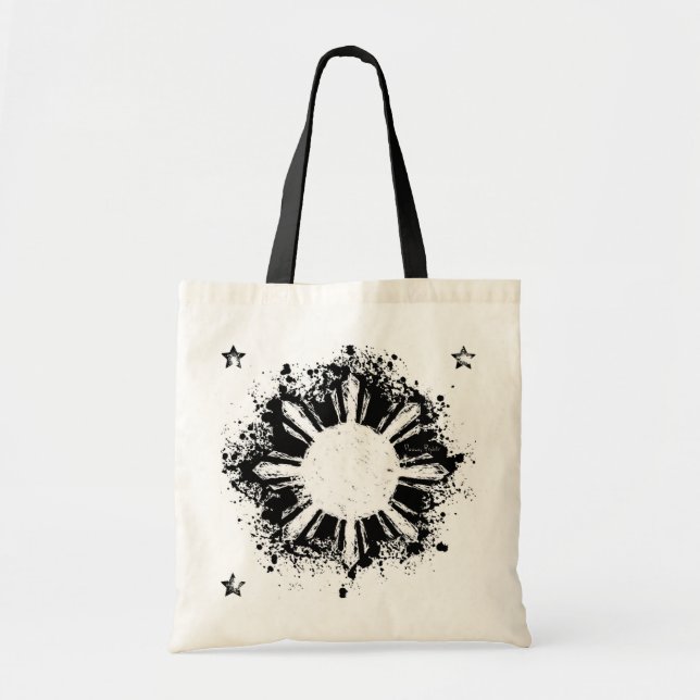 Distressed style Reversed Philippine Sun Bag (Front)