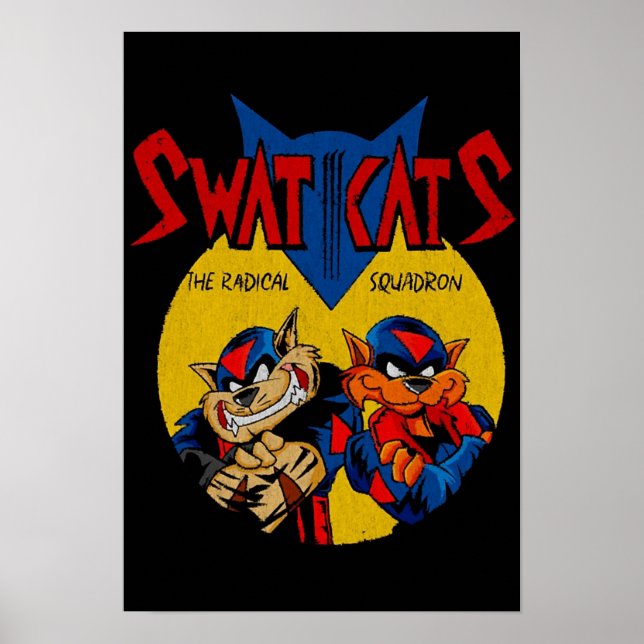 Distressed Swat Kats  Poster (Front)