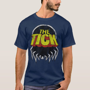 Distressed The Tick Logo T-Shirt