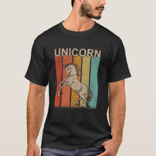 Distressed Unicorn Men Women Kid Cute Unicorn Re T-Shirt