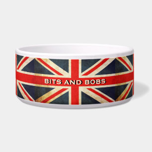 Distressed Union Jack BITS AND BOBS Entry Table