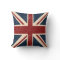 Distressed Union Jack British Flag Throw Pillow