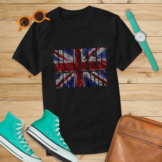 Distressed Union Jack Vintage British Pride T-Shirt (Creator Uploaded)