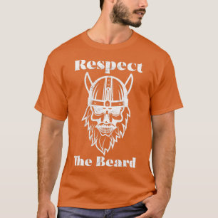 Distressed Viking Respect The Beard 1 T-Shirt