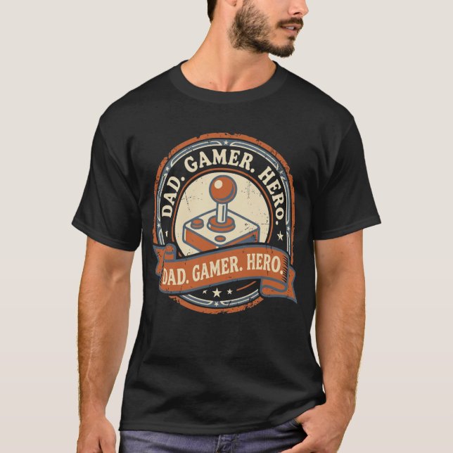 Distressed Vintage Badge T-Shirt (Front)