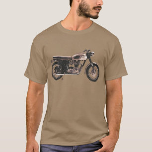 Distressed Vintage British Motorcycle Clothing T-Shirt