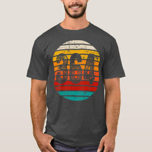 Distressed Vintage Sunset 364 Area Code T-Shirt