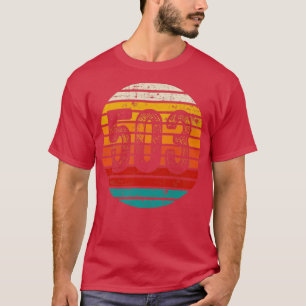 Distressed Vintage Sunset 503 Area Code T-Shirt