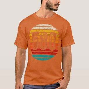 Distressed Vintage Sunset 580 Area Code T-Shirt