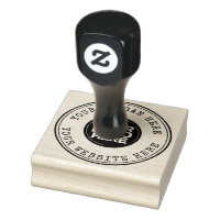 Distressed Vintage Typewriter Round Logo
