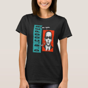 Distressed Wanted D B Cooper Sketch Cryptid Urban  T-Shirt