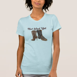 distressed western country cowboy wedding T-Shirt