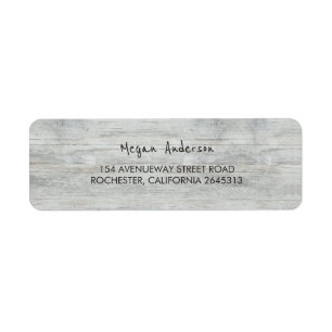 distressed white wood rustic wedding