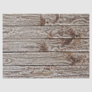distressed wood boards tissue paper
