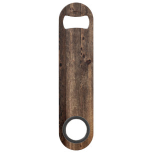 Distressed Wood Speed Bottle Opener