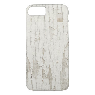  Distressed wood with peeling white paint iPhone 8/7 Case