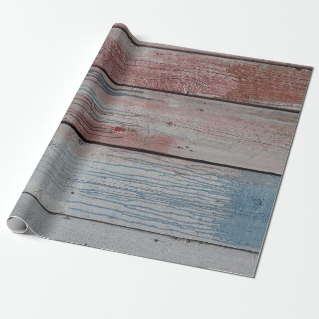 distressed wood wrapping paper (Unrolled)
