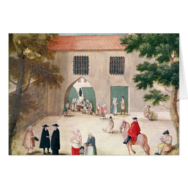 Distributing Alms to the Poor (Front Horizontal)