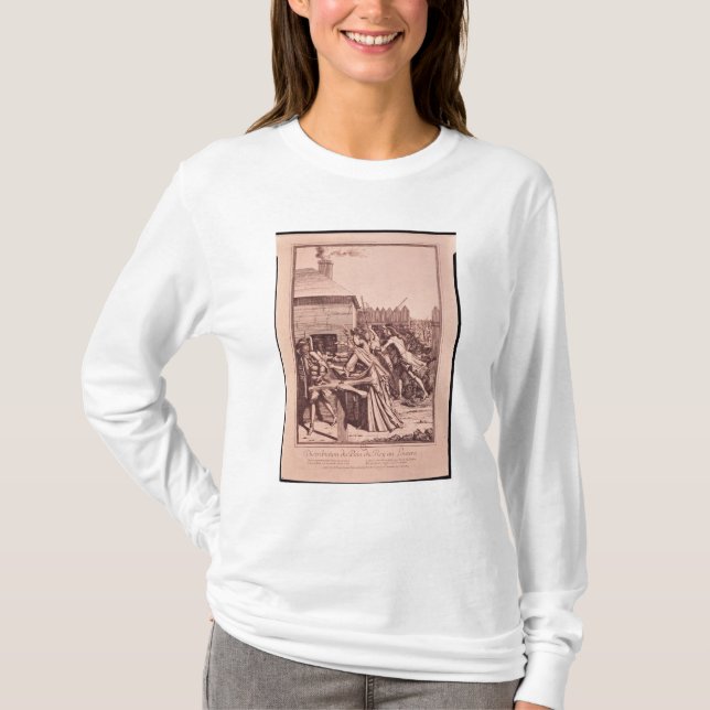 Distribution of Bread at the Louvre T-Shirt (Front)