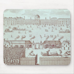 Distribution of Bread at the Tuileries Kiosk Mouse Mat