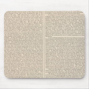 Distribution of Heat over the Globe continued Mouse Mat