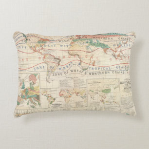 Distribution plants decorative cushion