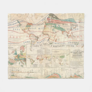 Distribution plants fleece blanket