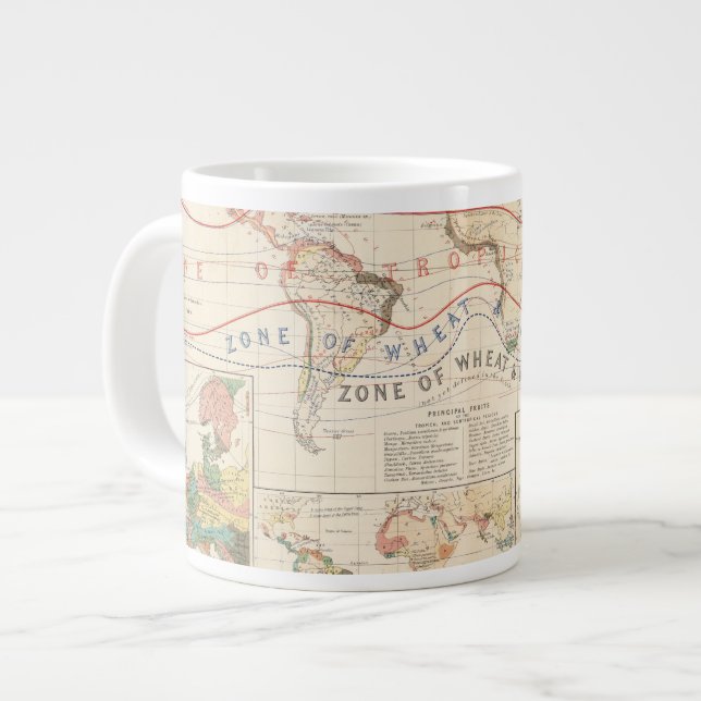 Distribution plants large coffee mug (Front Left)