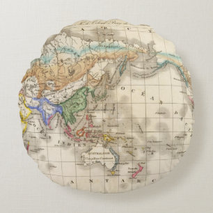 Distribution primitive du genre humain round cushion