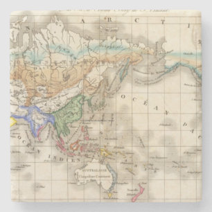Distribution primitive du genre humain stone coaster
