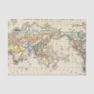 Distribution primitive du genre humain tissue paper