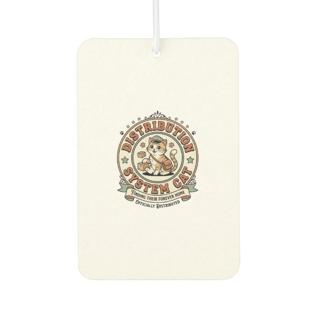 Distribution System Cat Distribution System Cat Vi Car Air Freshener (Front)