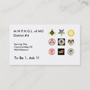 District 4 Business Card